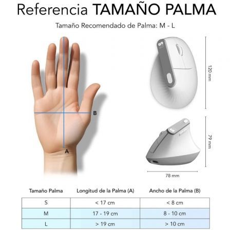 Subblim Nature Vertical Ergo Dual Blanco Subblim Nature Vertical Ergo Dual Blanco